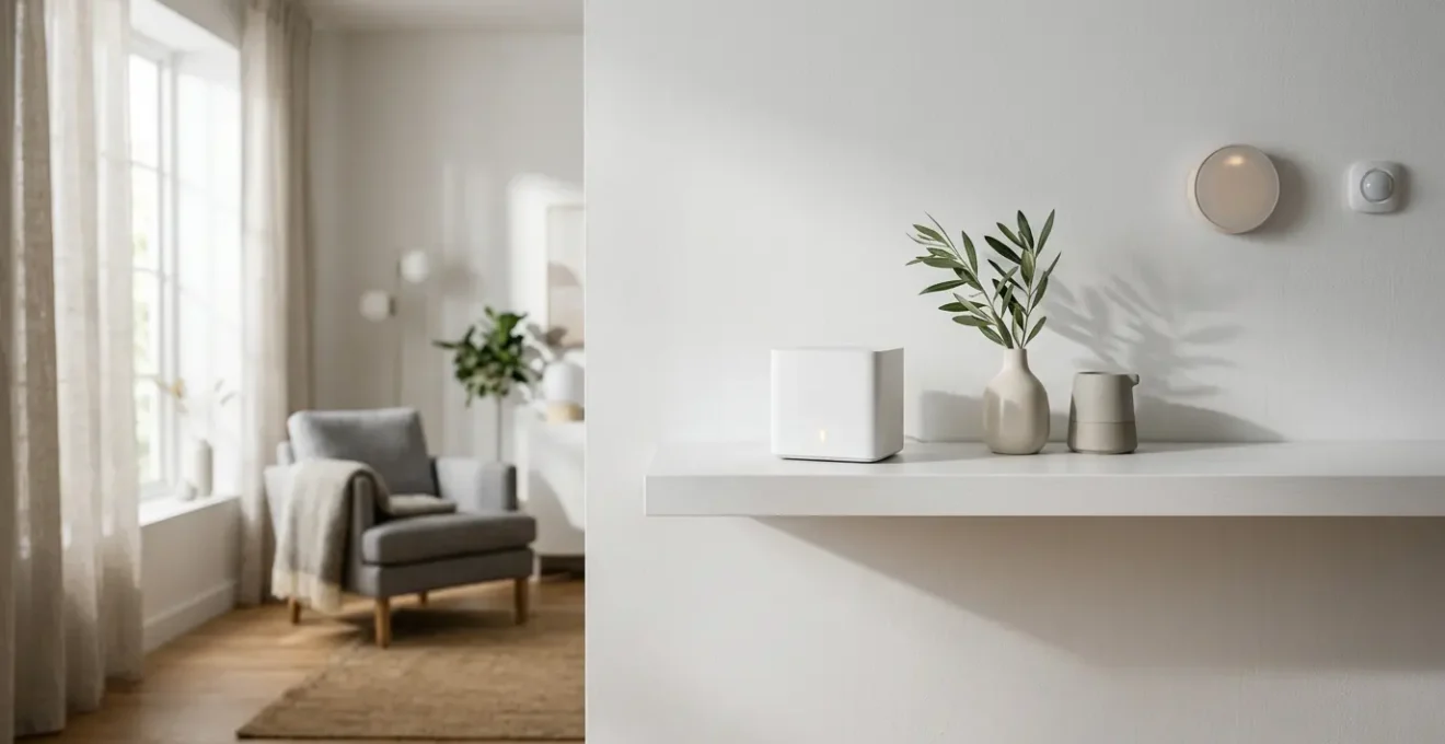 Installation moderne d'une box multiprotocole dans un environnement domestique intelligent