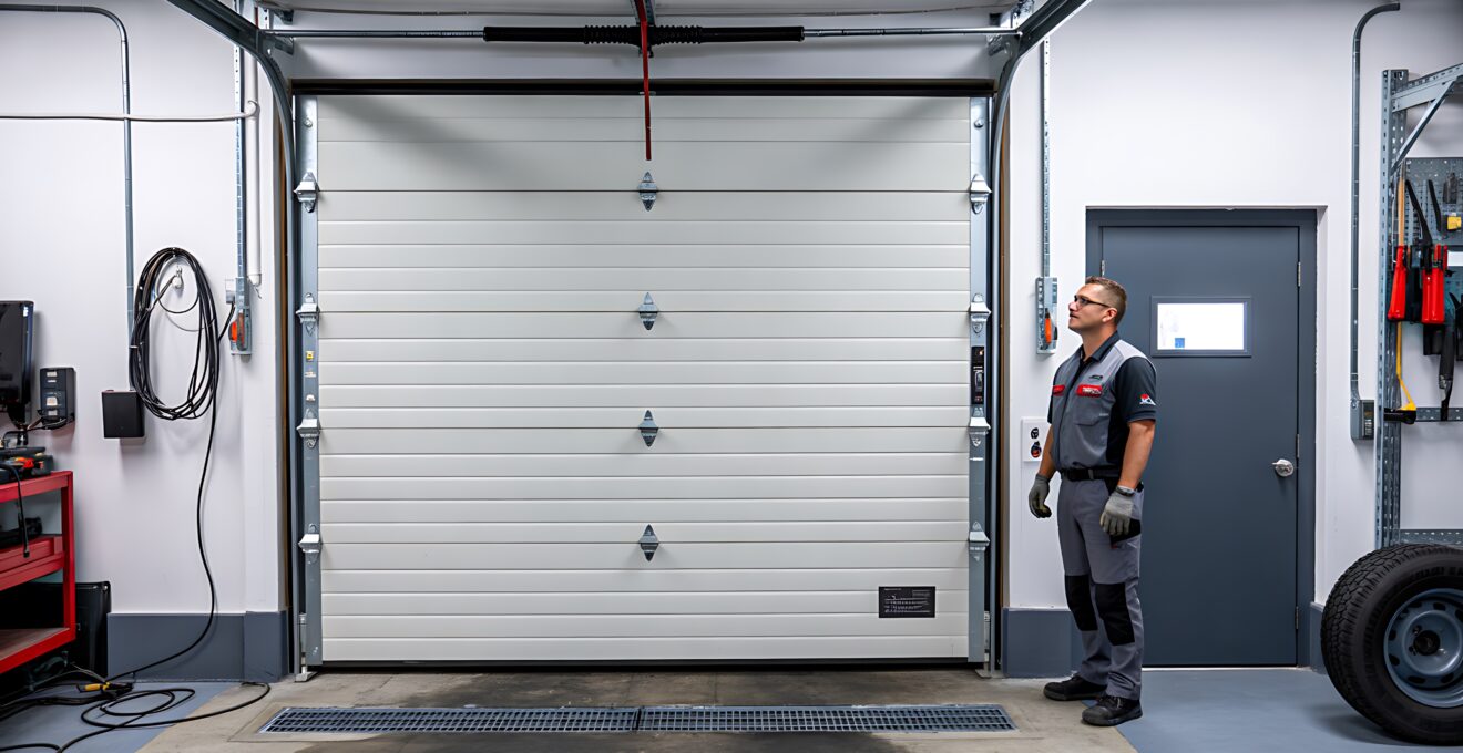 sécuriser une porte de garage