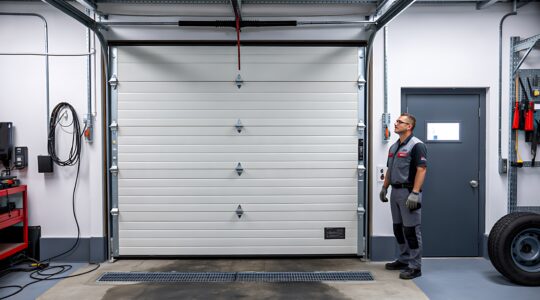 sécuriser une porte de garage